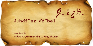 Juhász Ábel névjegykártya